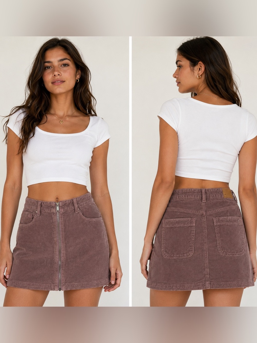 American Eagle Outfitters Pink A-Line Mini Skirt Casual